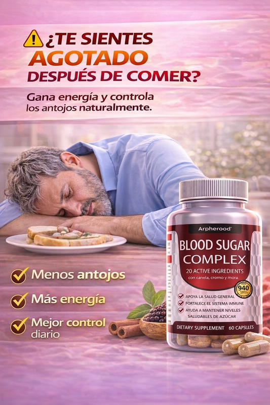 Blood Sugar Complex | Control Natural + Energía Diaria